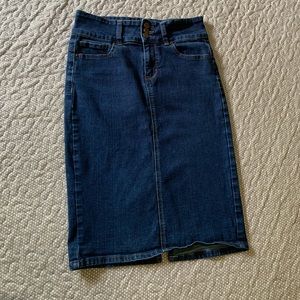 Jean skirt